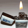 Зажигалка бензиновая, типа Zippo (Китай).