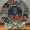 Мраморная тарелка